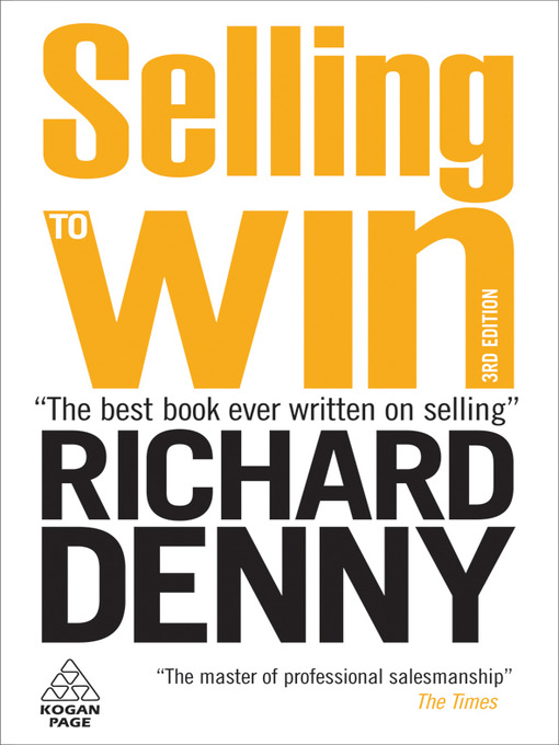 Cover image for Selling to Win